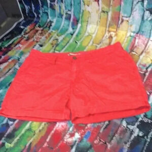 Levi’s shorts cotton size 30 women’s salmon pink‎ color